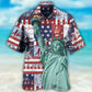 American Free Hawaiian Shirt For Poolside Relaxation And Sunny Getaways