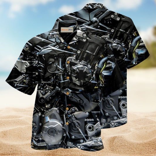 Motorcycle Road Freedom Hawaiian Shirt For Resort Travel Summer Events And Thoughtful Casual Gifting