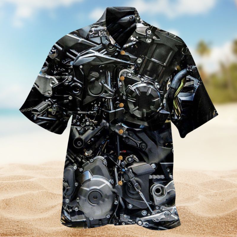 Motorcycle Road Freedom Hawaiian Shirt For Resort Travel Summer Events And Thoughtful Casual Gifting