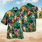 Living The High Life Giraffe Hawaiian Shirt For Summer Vacation Beach Travel And Relaxed Casual Wear