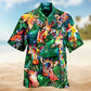 Living The High Life Giraffe Hawaiian Shirt For Summer Vacation Beach Travel And Relaxed Casual Wear