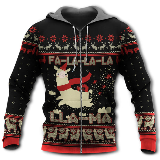 Funny Llama Christmas Hoodie For Holiday Parties Weekend Outings And Cheerful Gift Giving