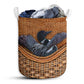 Loon Rattan Texture Style Laundry Basket For Bathroom Bedroom Storage