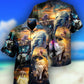 Wild And Free Elephant Hawaiian Shirt For Resort Vacations Animal Fans And Casual Warm Weather Style