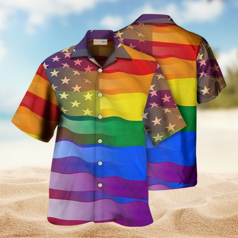 Gothic Dark Beach Hawaiian Shirt Artwork View For Warm Weather Events