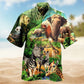 Wildlife Conservation Hawaiian Shirt For Beach Holidays Wildlife Lovers And Distinctive Summer Style
