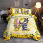 Jesus Sunflower Cross Faith Bedding Cover For Faith Bedroom Decor
