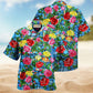 Flowers Love Is A Rose That Blooms Forever Hawaiian Shirt For Summer Vacation Beach Travel And Relaxed Casual Wear
