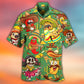 Folk Funny Food Culture Hawaiian Shirt For Summer Events And Casual Outdoor Wear
