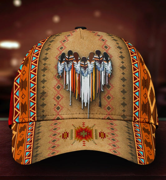 Love Native American Heritage Classic Cap For Summer Vacations Parties And Outdoor Events