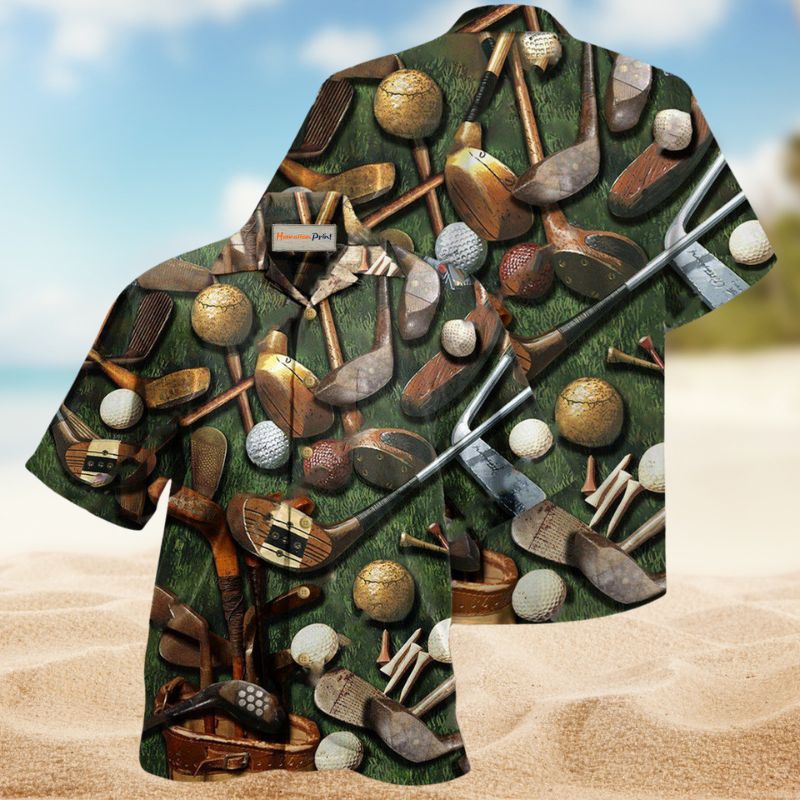 Love To Golf Hawaiian Shirt For Coastal Adventures Outdoor Gatherings And Casual Warm Weather Wear