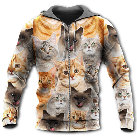Lovely Cat Heart Hoodie For Animal Enthusiasts Outdoor Activities And Daily Wear