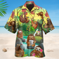 Cute Sloth Fresh Forest Hawaiian Shirt For Island Vacations, Weekend Events, And Relaxed Everyday Outfits