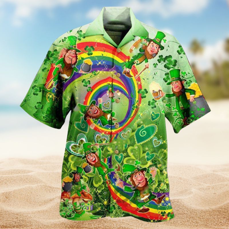 Luck Is Believing You Are Lucky Hawaiian Shirt For Summer Vacation Beach Travel And Relaxed Casual Wear