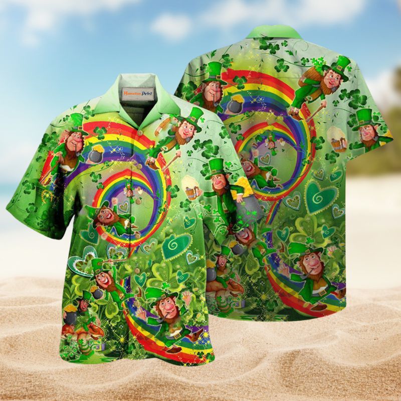 Luck Is Believing You Are Lucky Hawaiian Shirt For Summer Vacation Beach Travel And Relaxed Casual Wear