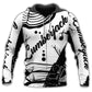 Black White Lumberjack Hoodie For Relaxed Daily Wear Weekend Outings And Thoughtful Gifting