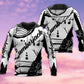Black White Lumberjack Hoodie For Relaxed Daily Wear Weekend Outings And Thoughtful Gifting