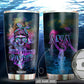 Mermaid Skull Girl Personalized 20 Oz Tumbler For Coffee Travel And Daily Drinks