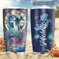Mermaid Legend Loves Ocean Personalized 20 Oz Tumbler For Coffee Travel And Daily Drinks