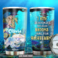 Mermaid Ride Seahorses Personalized 20 Oz Tumbler For Coffee Travel And Daily Drinks