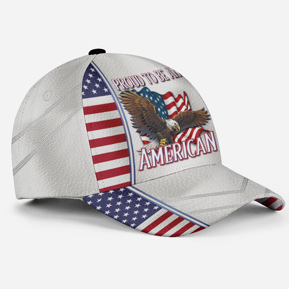 Proud To Be An American Eagle Classic Cap For Summer Outings Festivals And Relaxed Daily Wear
