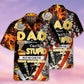 Mechanic Family Dad Fix Stupid Hawaiian Shirt Pattern View For Lightweight Everyday Style
