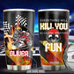 Car Racing Adventure Will You Personalized 20 Oz Tumbler For Coffee Travel And Daily Drinks