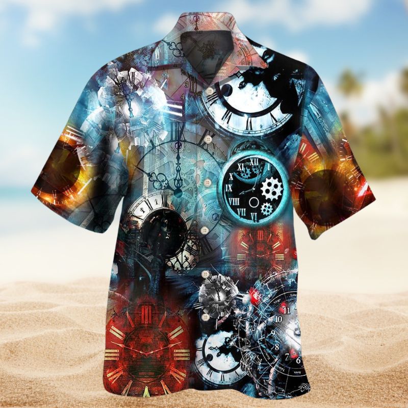 Magic Time Travel Watch Hawaiian Shirt For Beach Gatherings Fantasy Fans And Comfortable Casual Wear