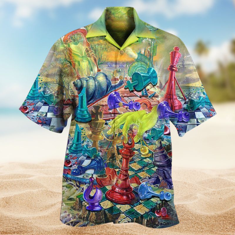 Magical Chess World Hawaiian Shirt For Island Getaways Beach Parties And Comfortable Vacation Style