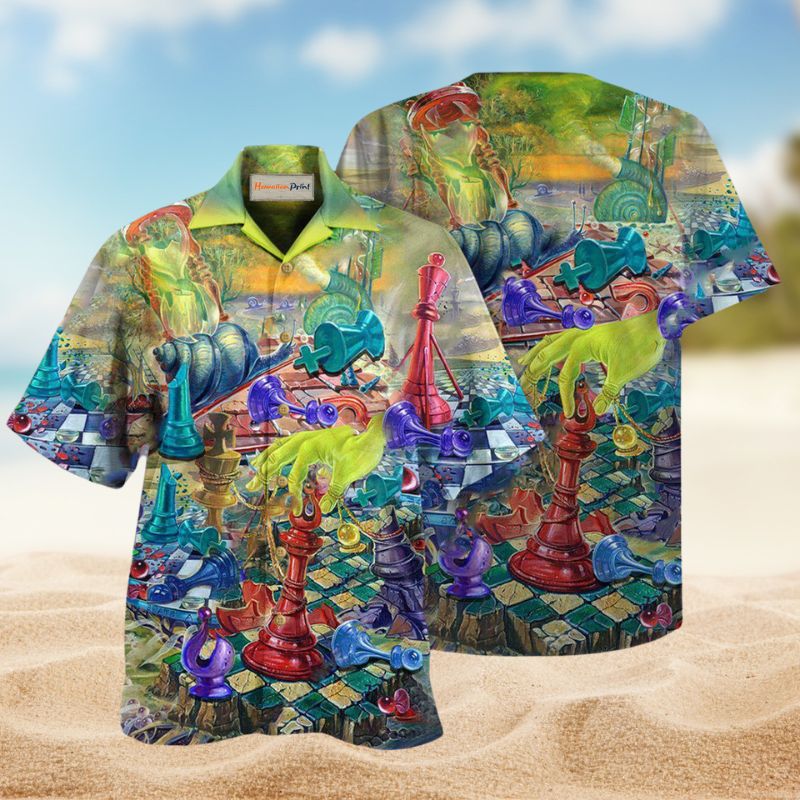 Magical Chess World Hawaiian Shirt For Island Getaways Beach Parties And Comfortable Vacation Style