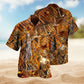 Magistrate Gold Hawaiian Shirt For Island Vacations, Resort Wear, And Relaxed Seasonal Style