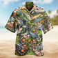 Friendly Alligator Hawaiian Shirt For Vacation Adventures Beach Events And Relaxed Warm Weather Style