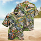 Friendly Alligator Hawaiian Shirt For Vacation Adventures Beach Events And Relaxed Warm Weather Style