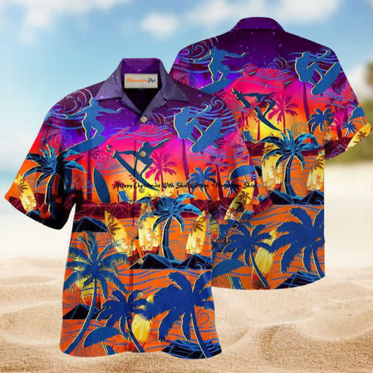 Ocean Wave Confidence Hawaiian Shirt For Summer Gatherings Island Travel And Comfortable Casual Wear