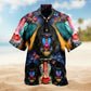 School Student Celebration Hawaiian Shirt All Over Print Detail For Resort Wear