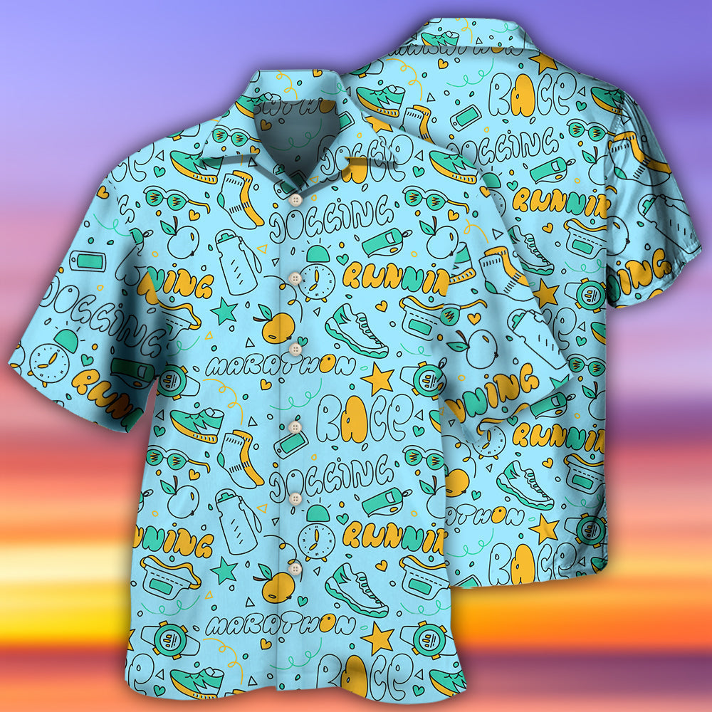 Marathon Hawaiian Shirt For Beach Parties And Weekend Getaways
