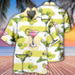 Summer Margarita Cocktail Party Hawaiian Shirt For Summer Vacation, Beach Travel, And Casual Wear