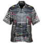 Mechanic Hawaiian Shirt For Summer Vacation And Beach Travel