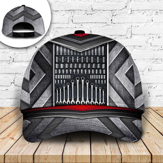 Mechanic Tool Box Work Classic Cap For Parties Vacations And Relaxed Daily Outfits