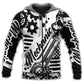 Black White Mechanic Hoodie For Casual Outfits Outdoor Trips And Comfortable Layering