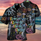 Neon Mechanic Workshop Hawaiian Shirt For Beach Days, Summer Outings, And Thoughtful Gift Giving