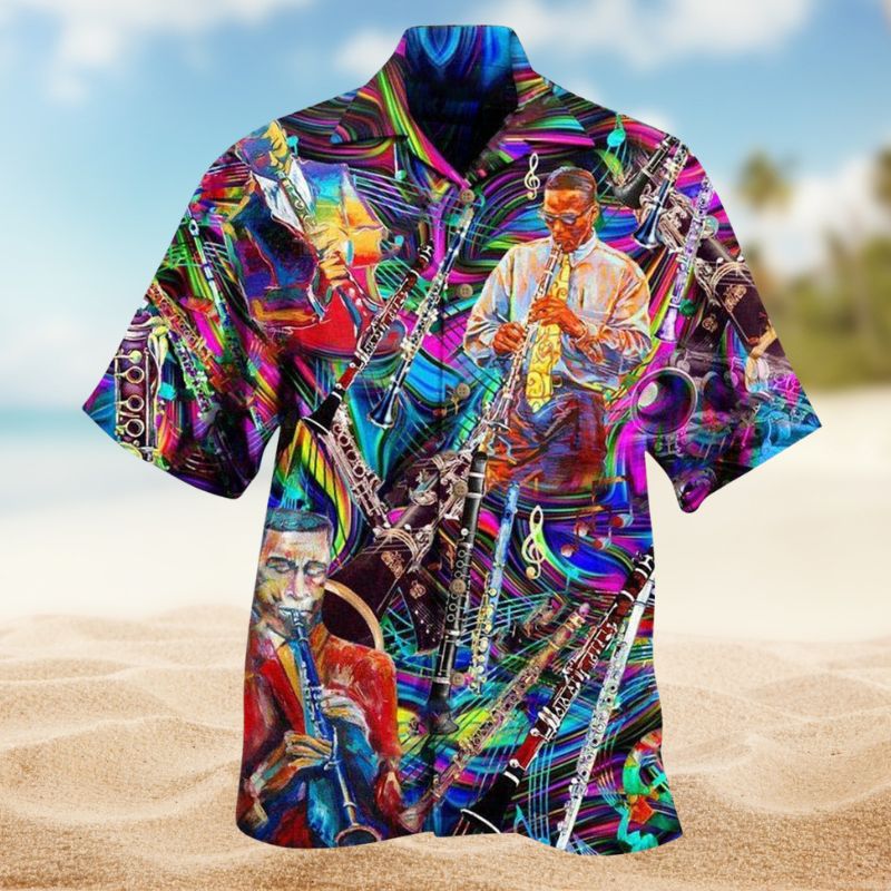 Melodies In Your Breath Hawaiian Shirt For Summer Festivals Beach Parties And Relaxed Vacation Style