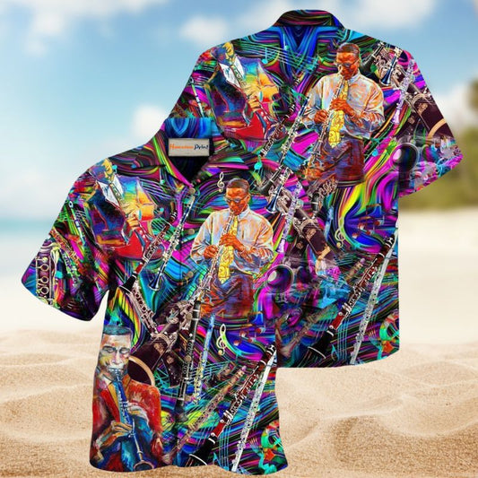 Melodies In Your Breath Hawaiian Shirt For Summer Festivals Beach Parties And Relaxed Vacation Style