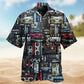 Memorable Boombox Radio Hawaiian Shirt For Resort Travel Summer Events And Thoughtful Casual Gifting