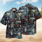 Memorable Boombox Radio Hawaiian Shirt For Resort Travel Summer Events And Thoughtful Casual Gifting