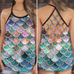 Mermaid Color Bling Hollow Tank Top For Coastal Travel And Summer Outings