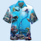 Mermaid Ocean Hawaiian Shirt Design Detail For Beach Days And Holiday Travel