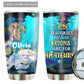 Mermaid Ride Seahorses Personalized 20 Oz Tumbler For Coffee Travel And Daily Drinks