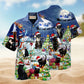 Merry Christmas Cat Hawaiian Shirt For Beach Holidays Festive Outings And Thoughtful Seasonal Gifts