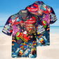 Festive Christmas Hawaiian Shirt For Coastal Travel, Casual Events, And Comfortable Summer Wear